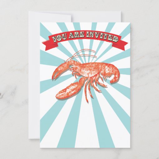 Crawfish Boil Party Poster Invitations | Zazzle
