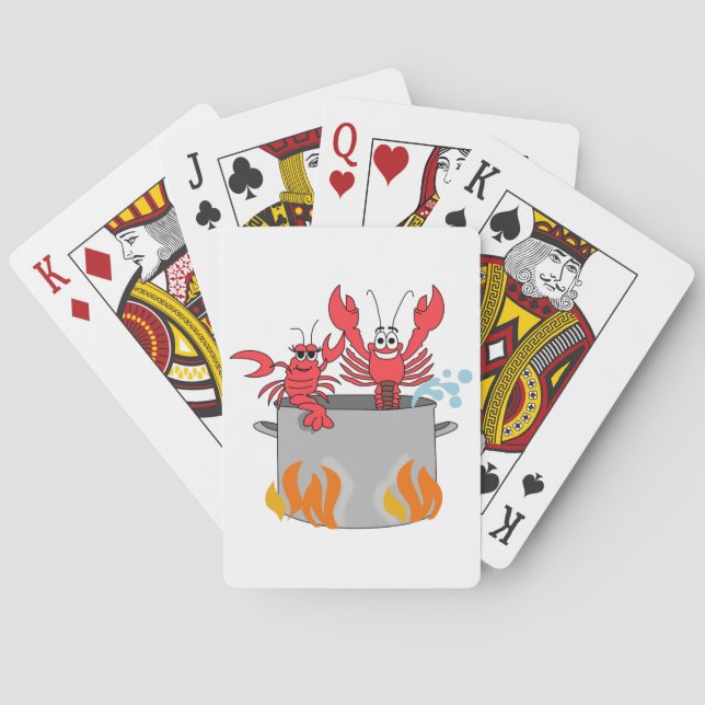 Crawfish Boil Poker Cards (Back)