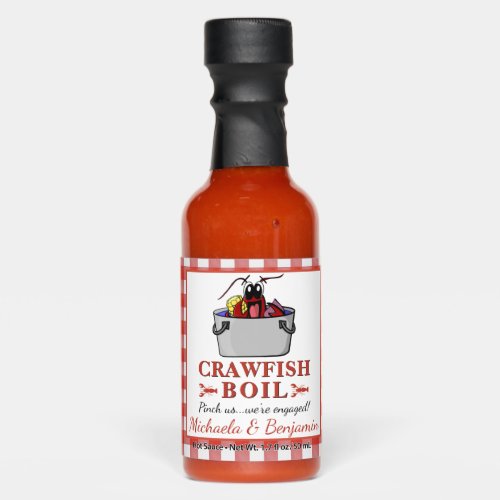 Crawfish Boil Seafood Barbecue Engagement Party Hot Sauces