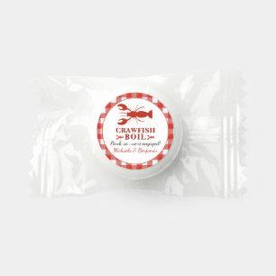 Crawfish Boil Seafood Party Red Picnic Engagement Life Saver® Mints
