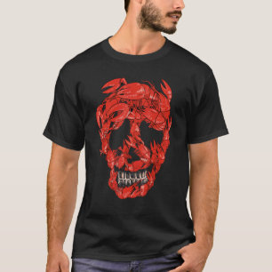 Crawfish Boil Skull Crayfish Boils Men Women T-Shirt