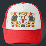 Crawfish Boil Trucker Hat – Cajun Seafood Party<br><div class="desc">Top off your Crawfish Boil outfit with this stylish trucker hat! Featuring a vibrant crawfish design and a fun, nautical theme, this hat is perfect for your summer seafood cookout. Made with a breathable mesh back and an adjustable snap closure, it ensures comfort and a great fit for all-day wear....</div>