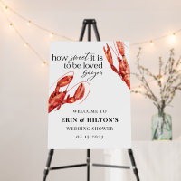 Crawfish Boil Welcome Sign