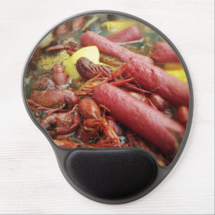 Crawfish Boil with Redhots and Corn Photo Gel Mouse Pad