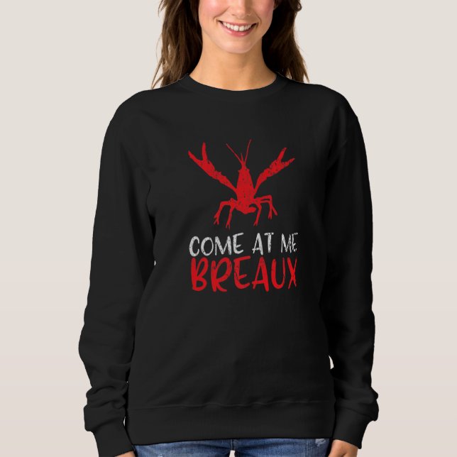 Crawfish  Cajun Sweatshirt (Front)