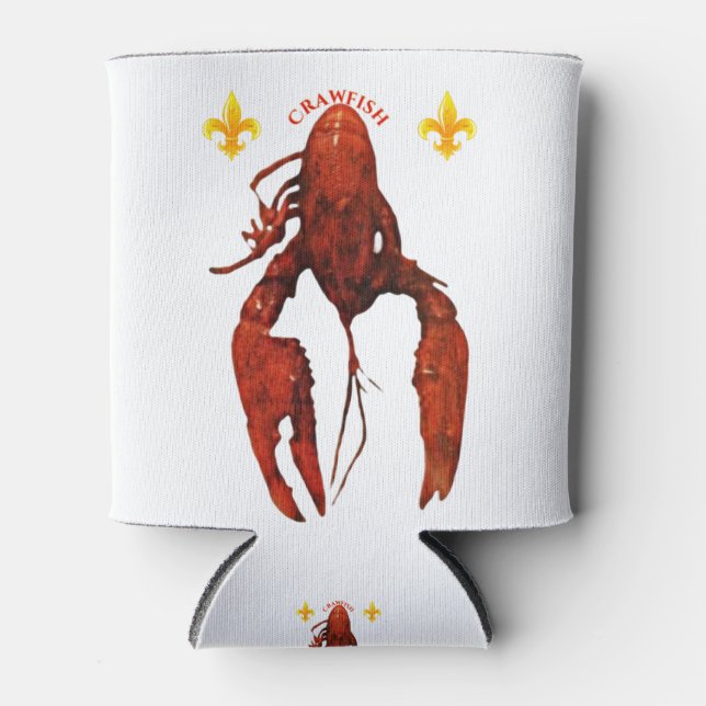 Crawfish Can Cooler (Front)