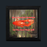 Crawfish Christmas  Gift Box<br><div class="desc">Crawfish Christmas Design from down on the bayou.</div>