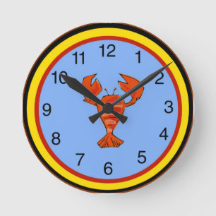 Crawfish, Crayfish, Lobster Clock