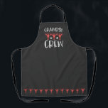 Crawfish Crew - Funny Crawfish Boil Apron<br><div class="desc">Get lots of beads and compliments this fun Crawfish Mardi Gras design at carnival this year. Perfect for anyone who plans on attending or hosting a crawfish boil during Mardi Gras or other time of year. Perfect for kids who will be your little helpers at the party. Featuring dancing crayfish...</div>