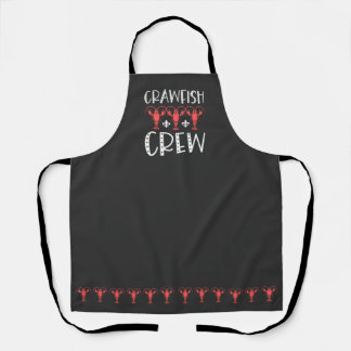 Crawfish Crew - Funny Crawfish Boil Apron