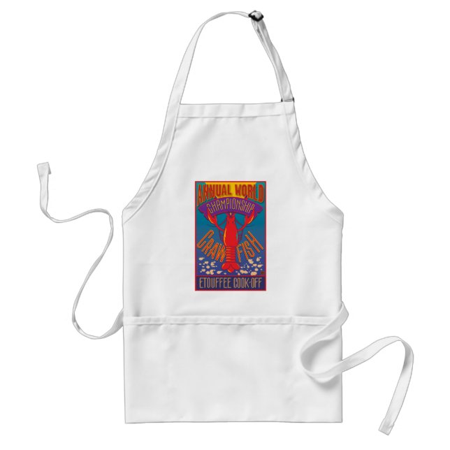 Crawfish Etouffee Adult Apron (Front)
