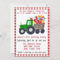 Crawfish First Birthday Party- Kid's Crawfish Boil