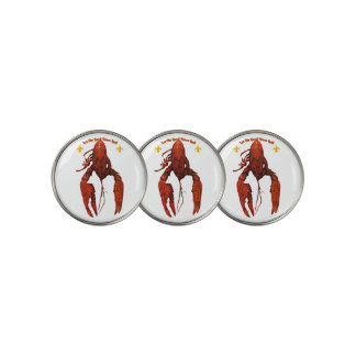 Crawfish Golf Ball Markers