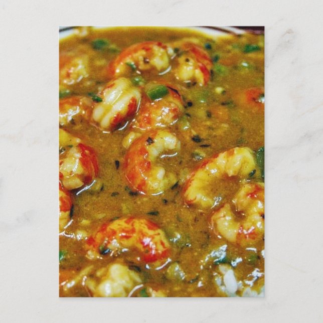 Crawfish Gumbo Postcard (Front)