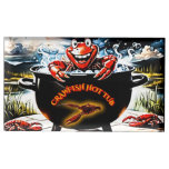 Crawfish Hot Tub Place Card Holder