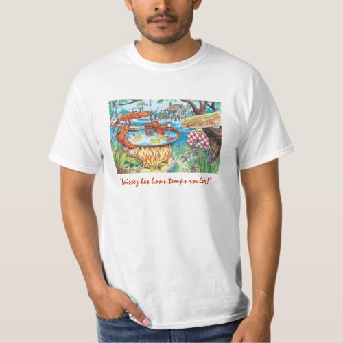 Crawfish Hot Tub T_shirt