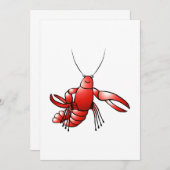Crawfish Invitations (Front/Back)