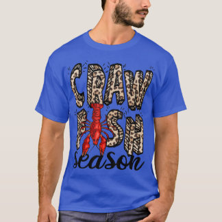Crawfish Is My Favorite Season Leopard Crayfish Ea T-Shirt