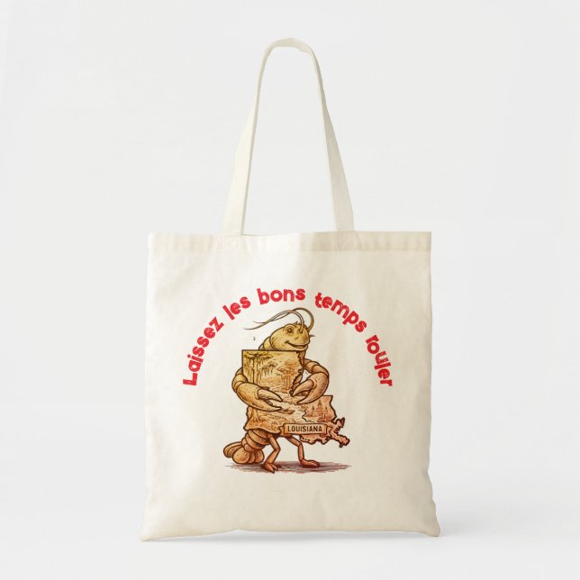 Crawfish Love Tote Bag (Front)