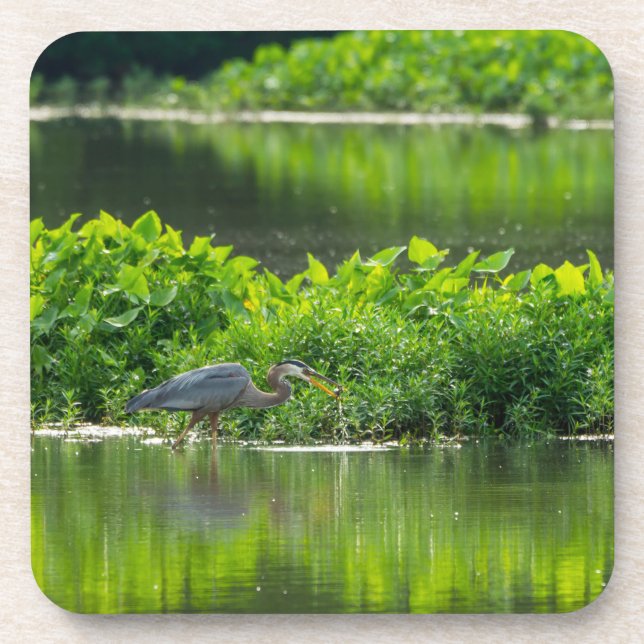 Crawfish Meal Time Beverage Coaster (Front)