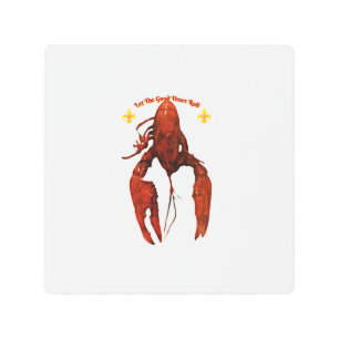 Crawfish Metal Wall Art