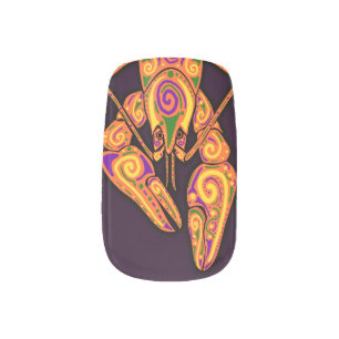 Crawfish Minx Nail Wraps