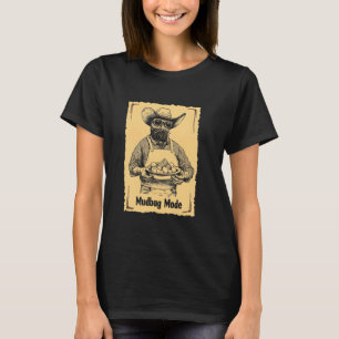 Crawfish Mudbug Mode Vintage Western Cajun Food Fe T-Shirt