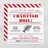 Crawfish or Low Country Boil Invitation (Front/Back)