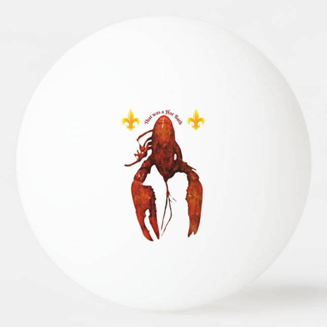 Crawfish  Ping Pong Ball (Front)