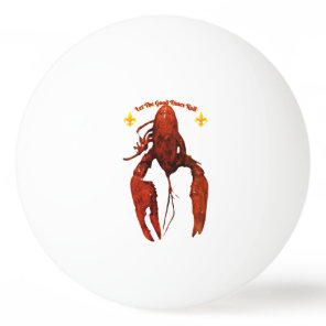 Crawfish Ping Pong Ball
