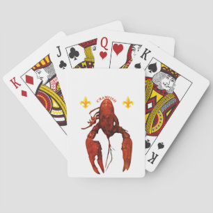 Crawfish Playing Cards