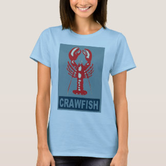 Crawfish Red and Blue T-Shirt