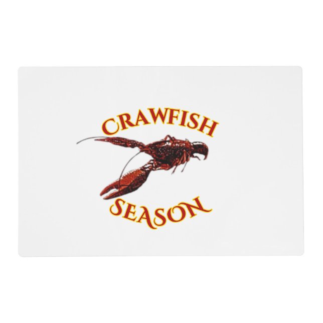 Crawfish Season Placemat (Front)