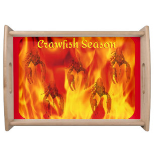 Crawfish Season Serving Tray