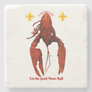 Crawfish Stone Coasters