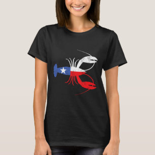 Crawfish Texas Crawdaddy Southern Food Mardi Gras T-Shirt
