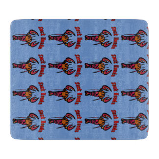 Crawfish Tile Vintage Style Cutting Board