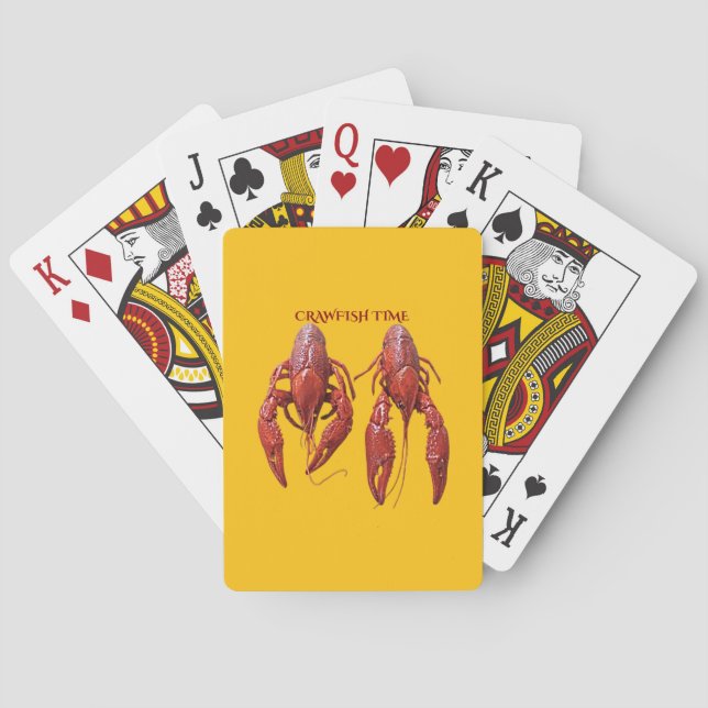 Crawfish Time Poker Cards (Back)