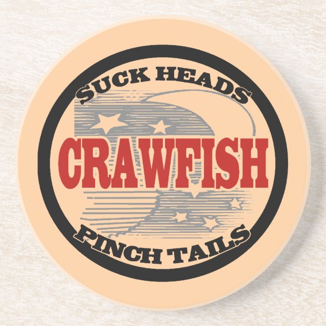 Crawfish Water Meter Coaster (Front)
