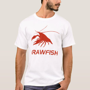 crawfish's silhouette (Red) T-Shirt
