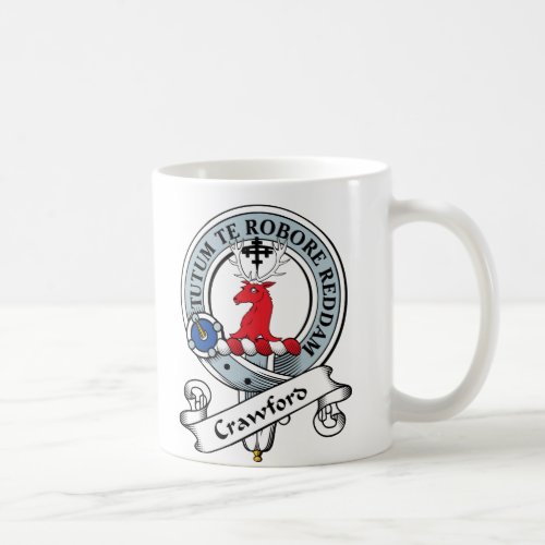 Crawford Clan Badge Coffee Mug