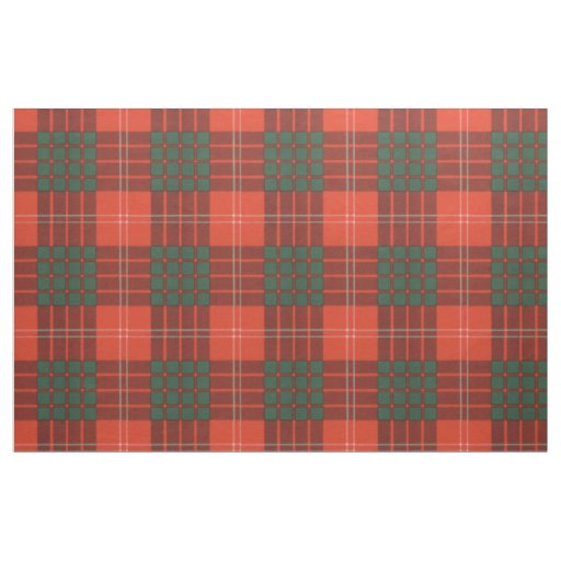 Crawford clan Plaid Scottish tartan Fabric Zazzle