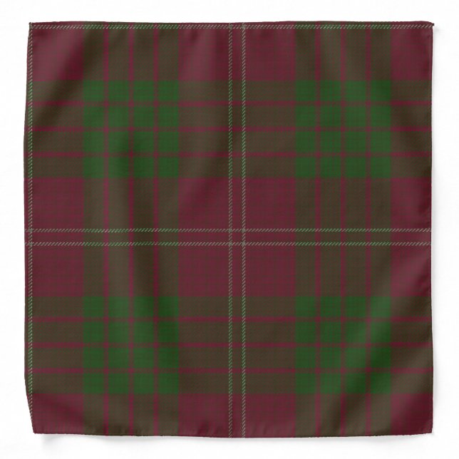 Crawford Clan Tartan Bandana (Front)