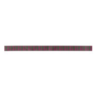 Crawford Clan Tartan Plaid Ribbon