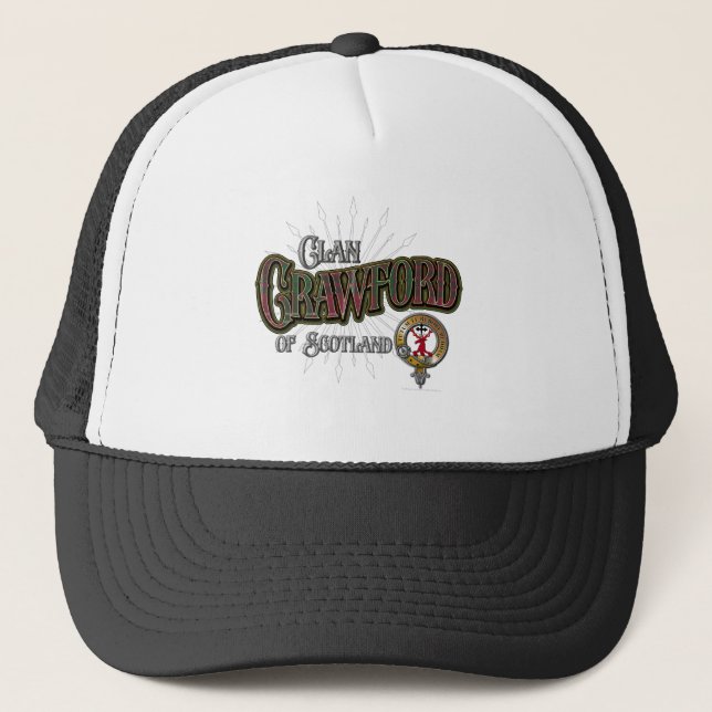 Crawford Clan Trucker Hat (Front)