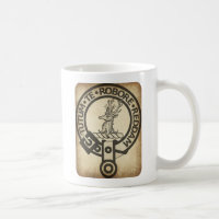 Crawford Crest Badge Antique