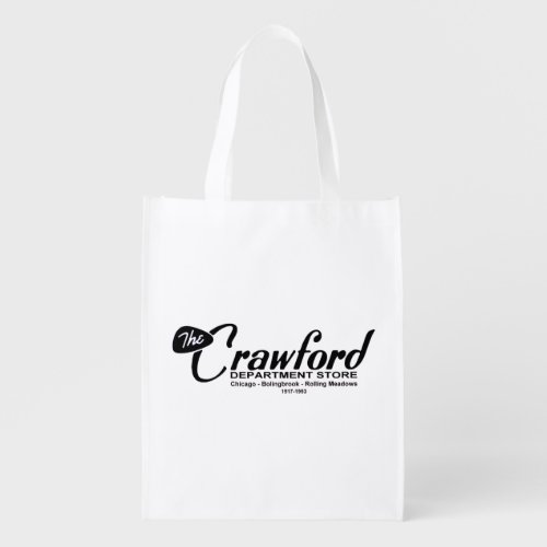 Crawford Department Store Chicagoland _ 1917_1993 Grocery Bag