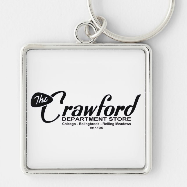 Crawford Department Store Chicagoland - 1917-1993 Keychain (Front)