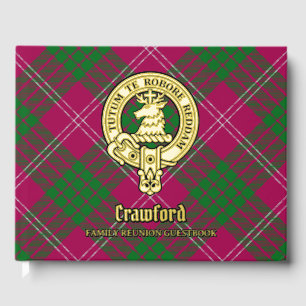 Crawford Family Reunion Foil Guest Book