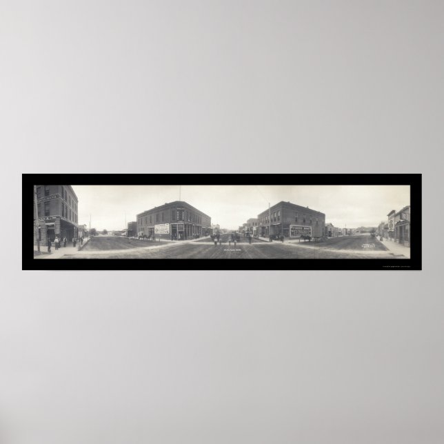 Crawford, Nebraska Photo 1909 Poster (Front)
